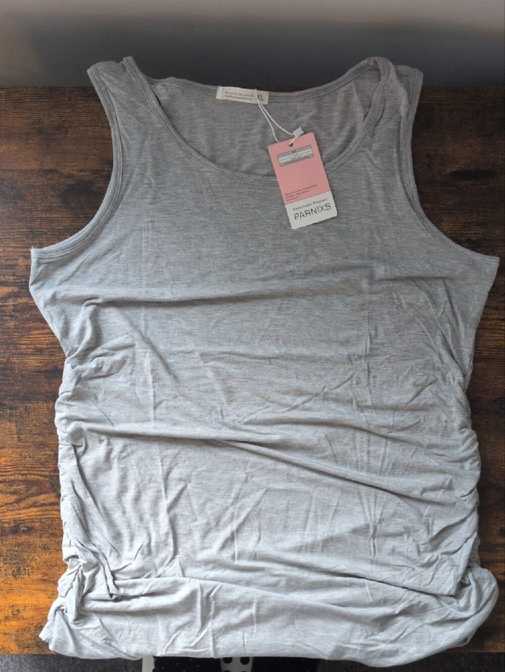 5/$25 Parnixs Gray Nursing Top  XL